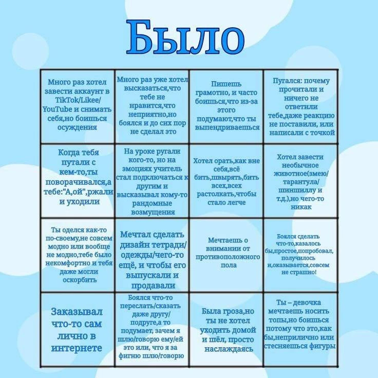 что из этого было?