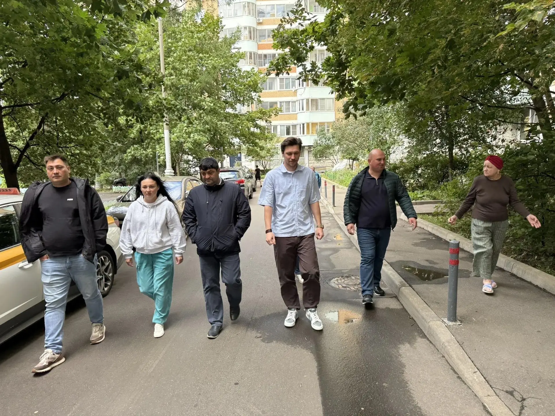 Сегодня, 21 августа, состоялся запланированный обход территории района Солнцево согласн...