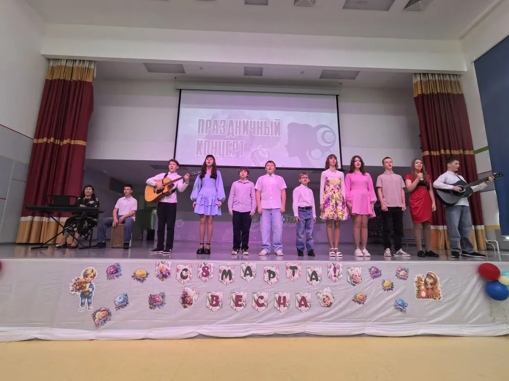 Международный женский день в нашей школе!  🌷 Сегодня в стенах нашей любимой школы состоялся замечате