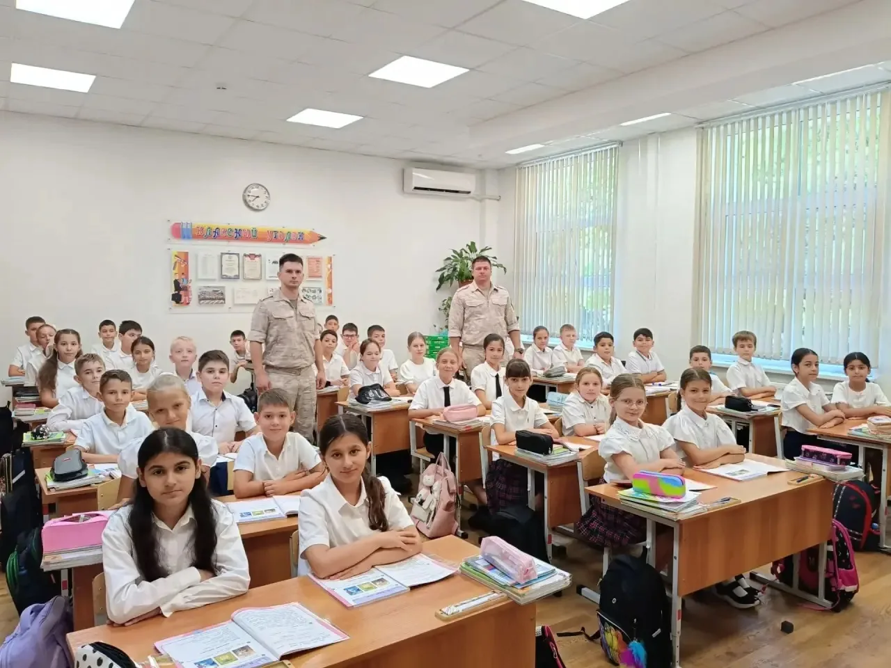 Сегодня, 3 сентября, наша школа присоединилась ко Всероссийской акции памяти жертв Бесл...