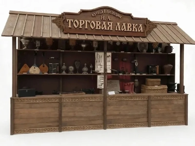 Помните старинную фотографию Рыбинска со множеством торговых лавок с обеих сторон от Ни...