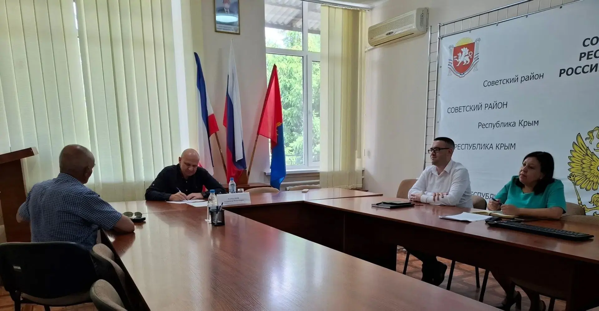 🔹Глава администрации Советского района Александр Харламов провел очередной прием граждан, на которо