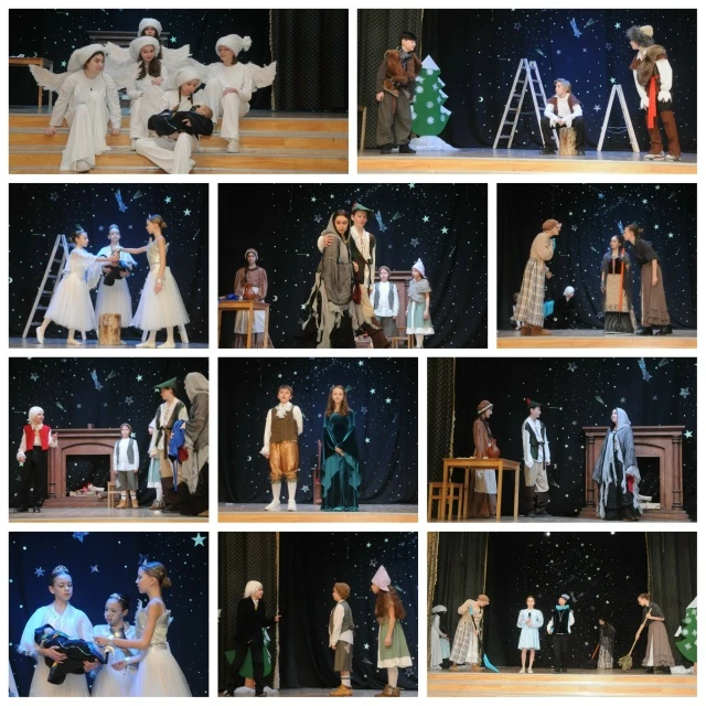 🎭 Премьера в 6 «Б»! 🌟  18 марта в актовом зале на Большой Молчановке состоялся настоящий театральный