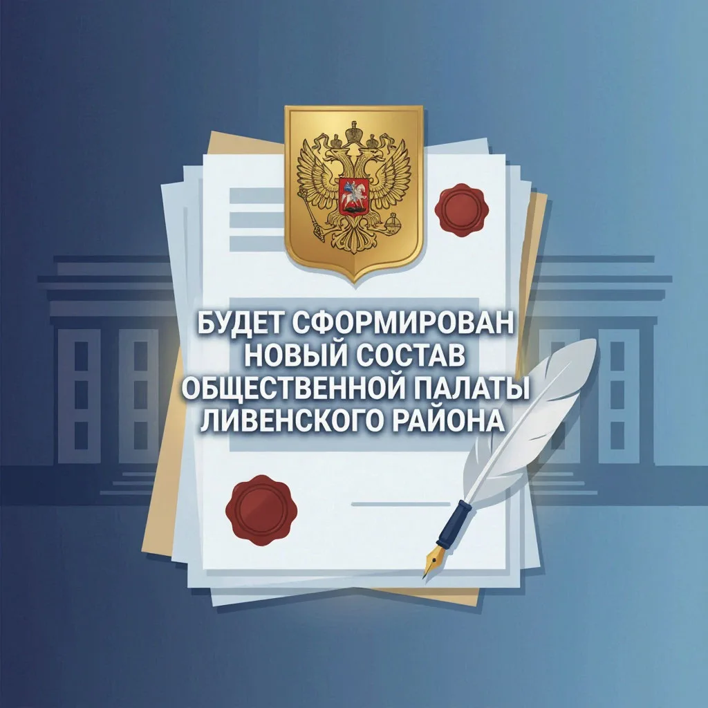 💼 В Ливенском районе будет сформирован новый состав Общественной палаты