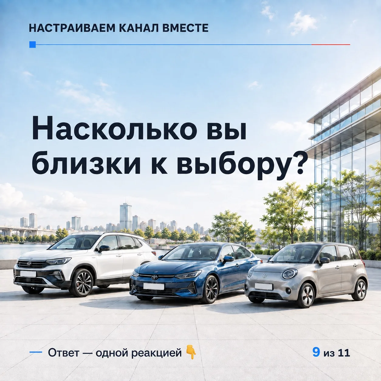 Насколько вы близки к выбору?