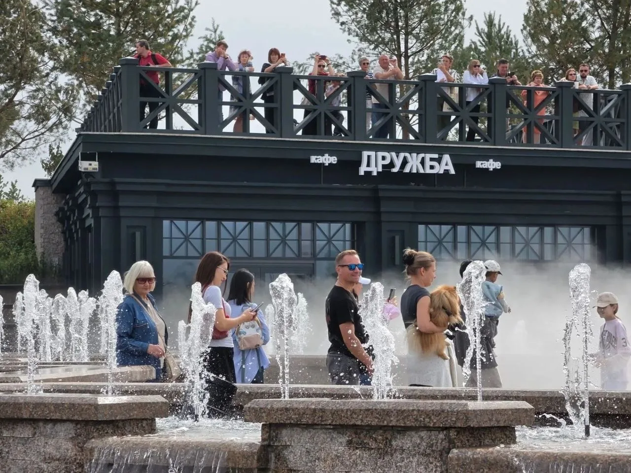⚡️В Омской крепости заменили растения, которые вытоптали во время светомузыкального шоу.