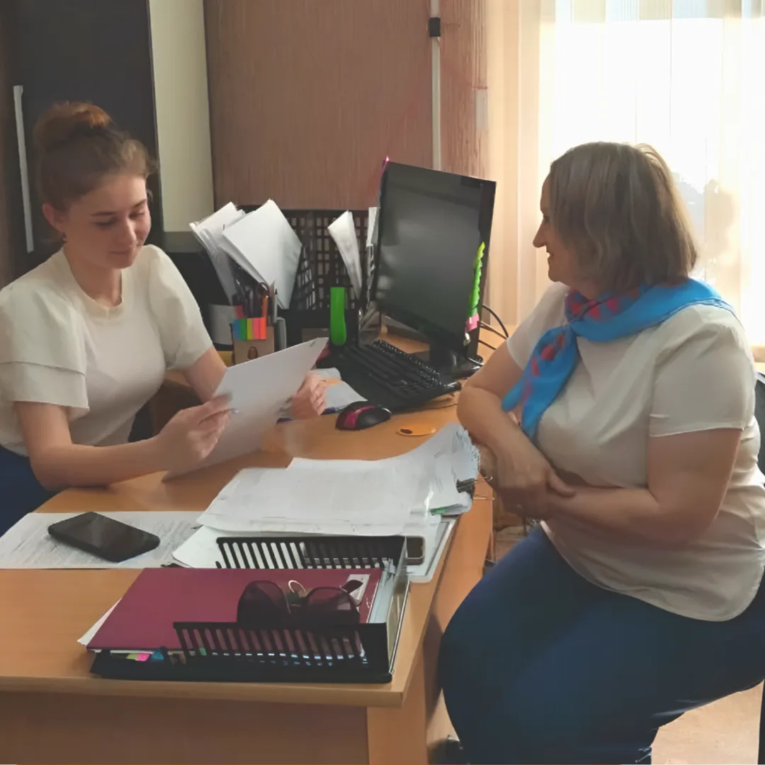 Встреча со специалистами управления кадровой работы администрации Татарского муниципаль...