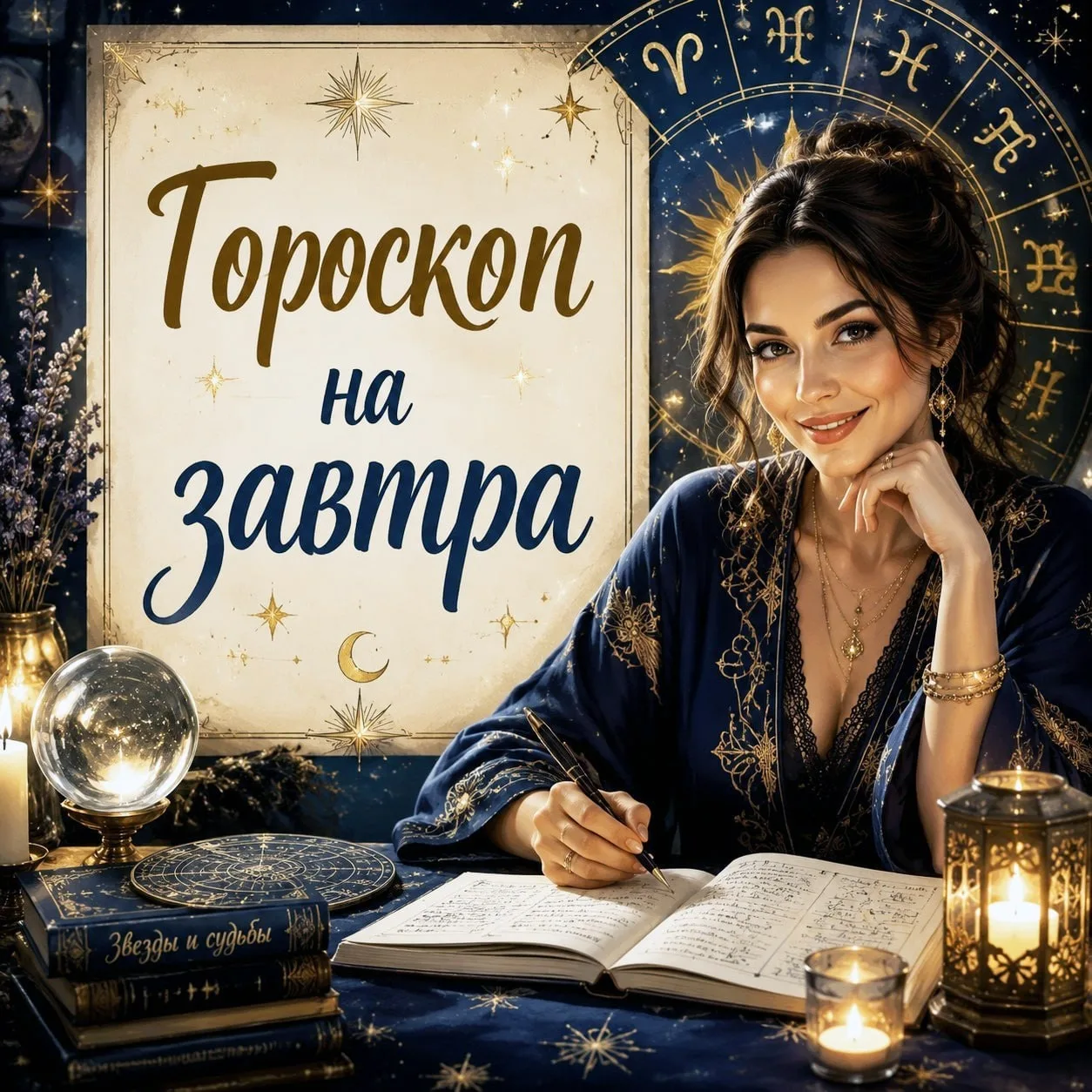 🔮✨ Гороскоп на завтра ✨🔮

Завтра звёзды обещают необычный день: возможностей будет много, а вот же