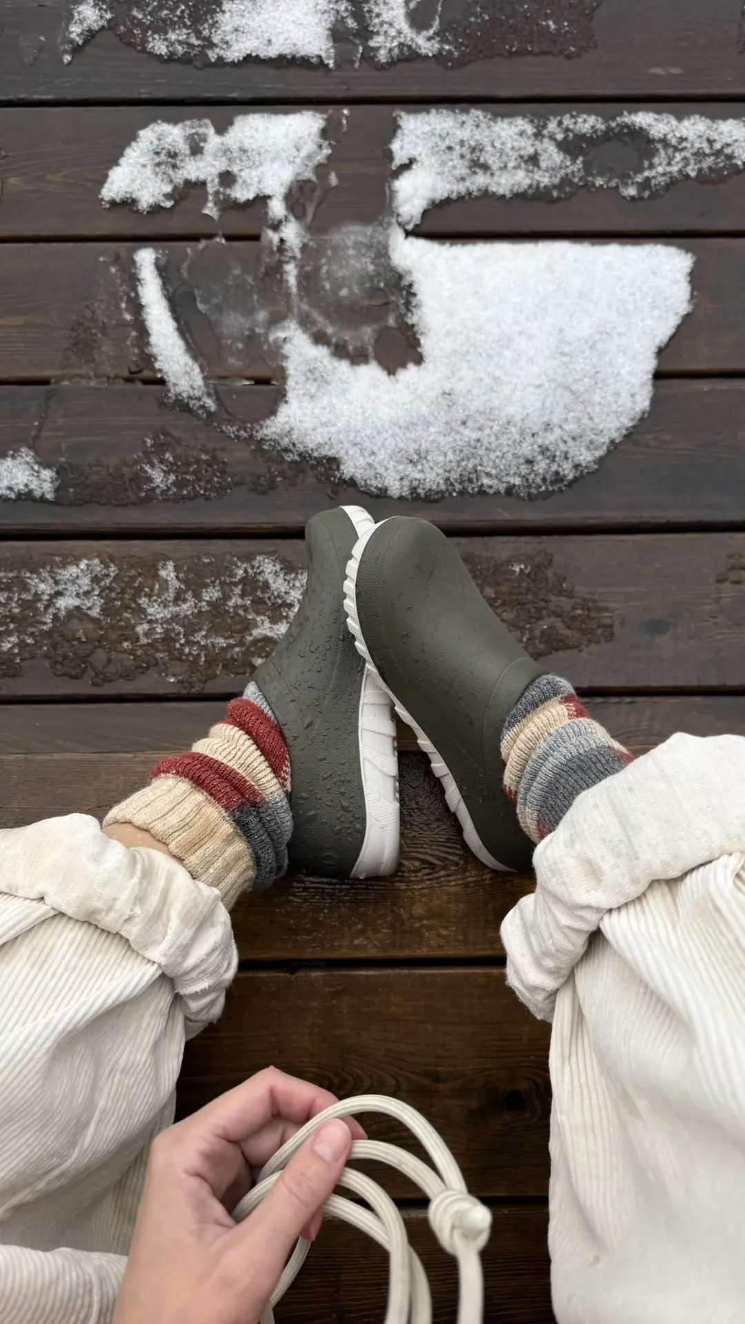 Остатки сугробов ❄️