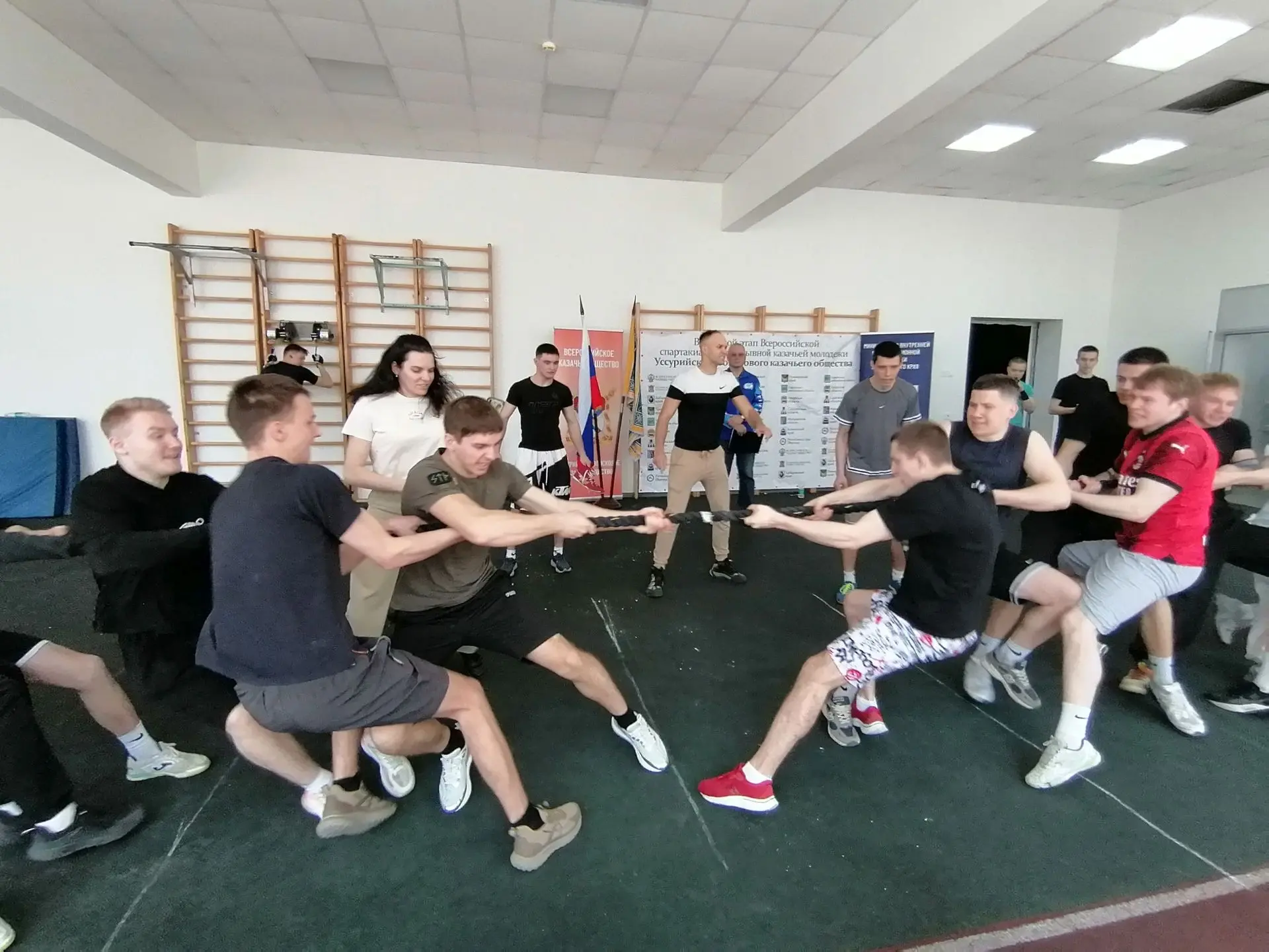 В Хабаровске прошел войсковой этап спартакиады допризывной казачьей молодежи