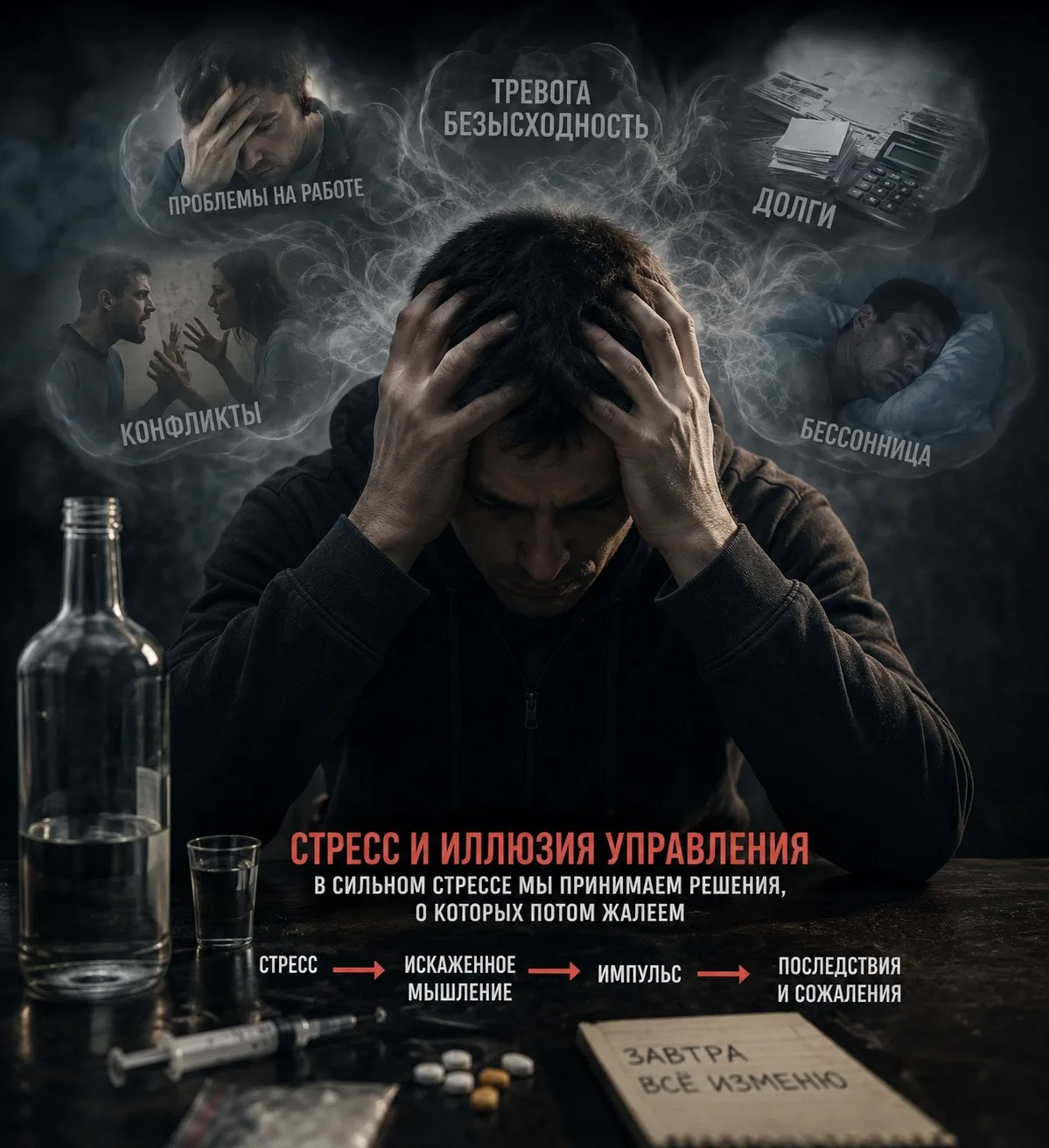 Как стресс меняет наше мышление?