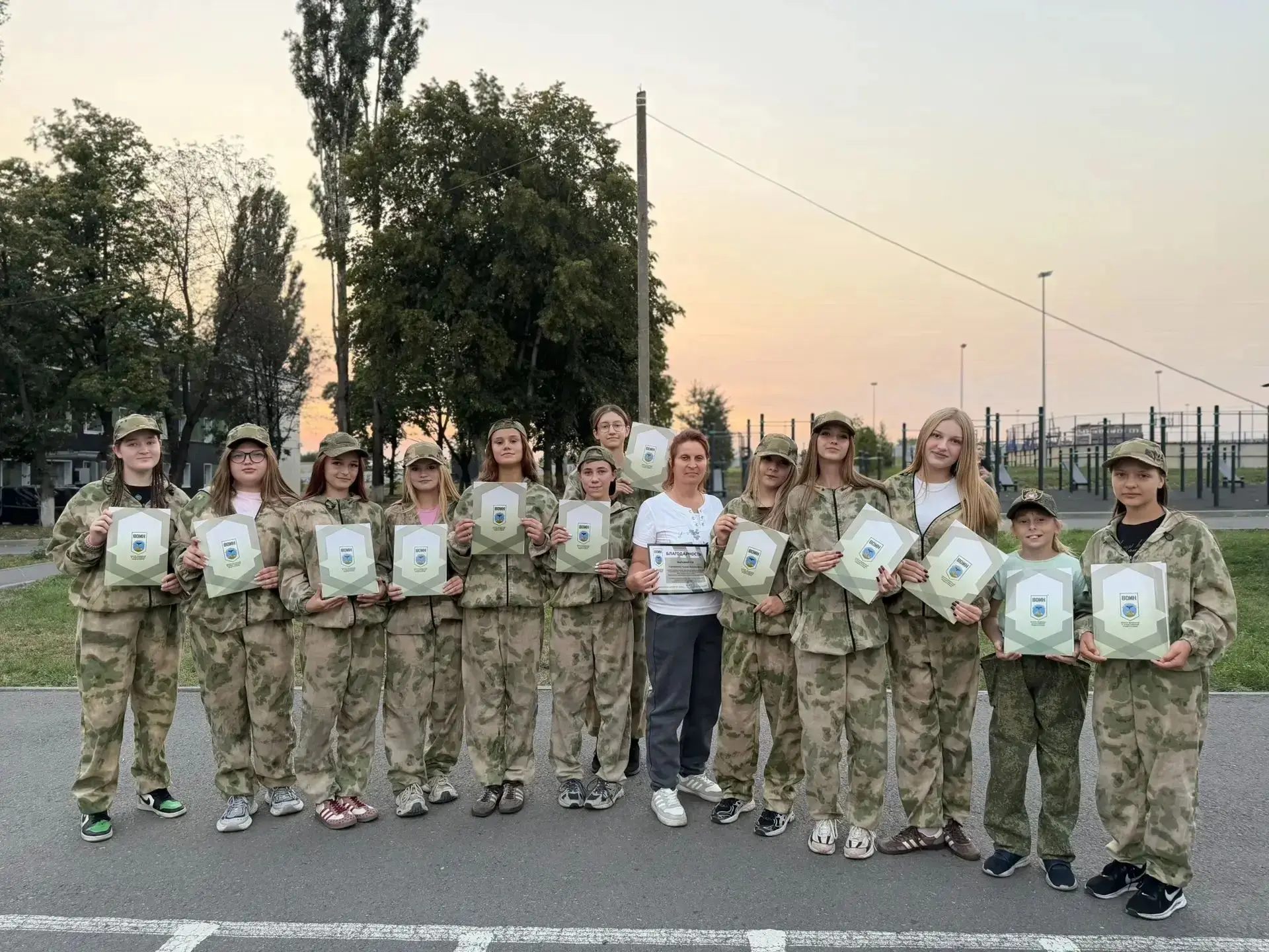 Смена завершена, но дух «ВОИНА» остается!