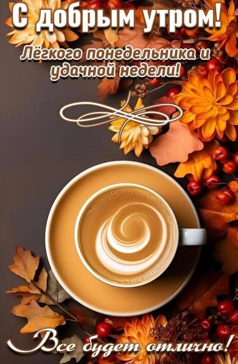 Доброе утро!🍁