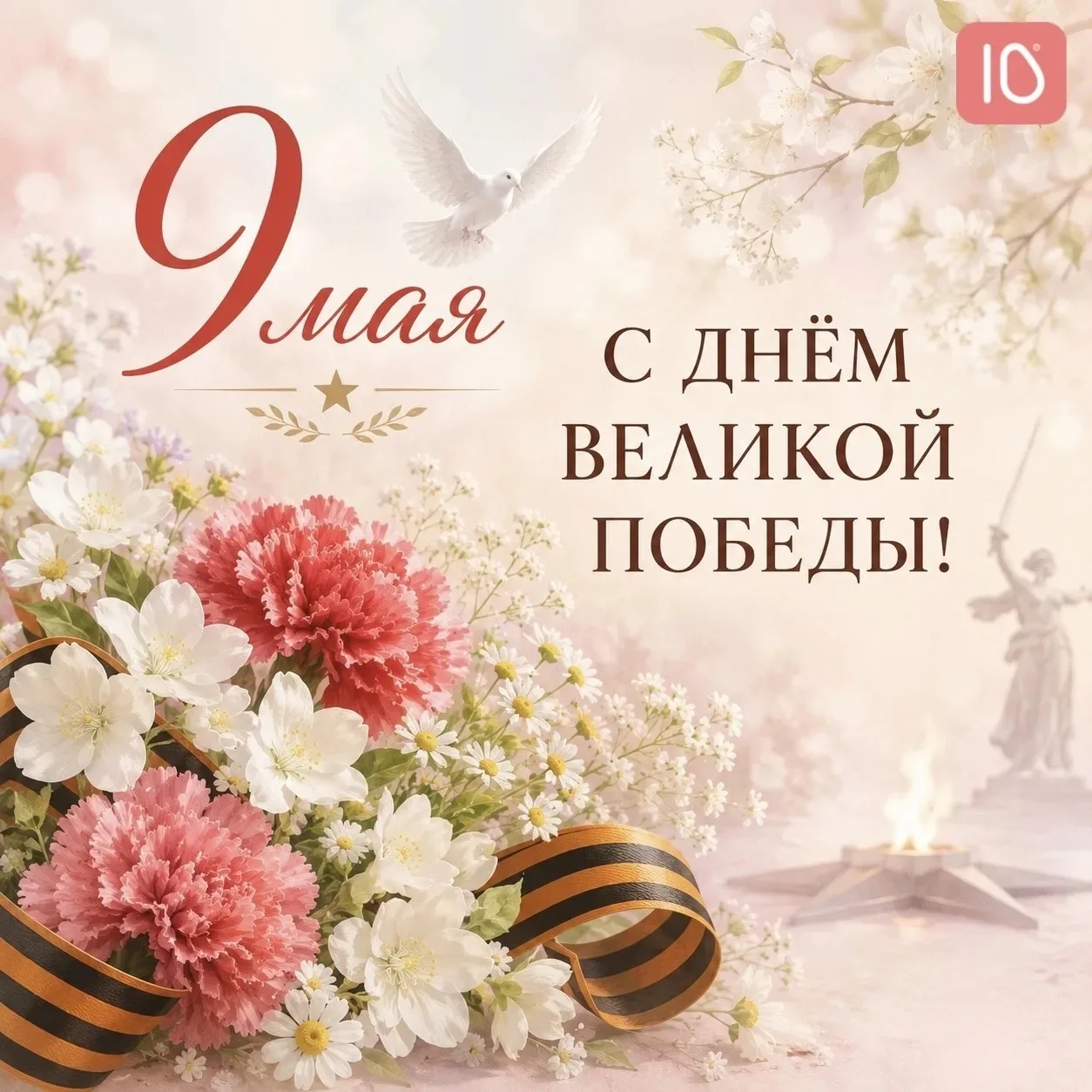 Дорогие друзья, поздравляем с Днём Победы!