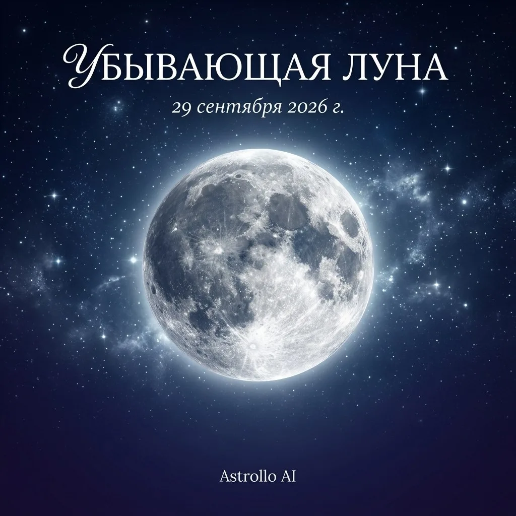 🌖 Убывающая луна  |  18-й лунный день