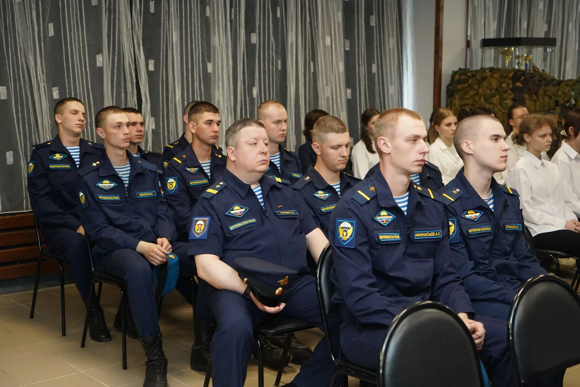 Военно-патриотический проект «Подвиг и честь» объединил сердца. В ПЭК ГГТУ в преддверии Дня Победы п