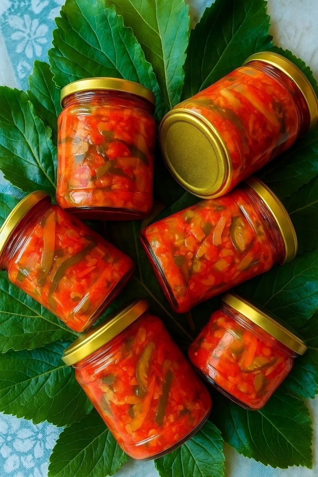 Закуска из кабачков в томате — вкусная, ароматная и универсальная заготовка на зиму, от...