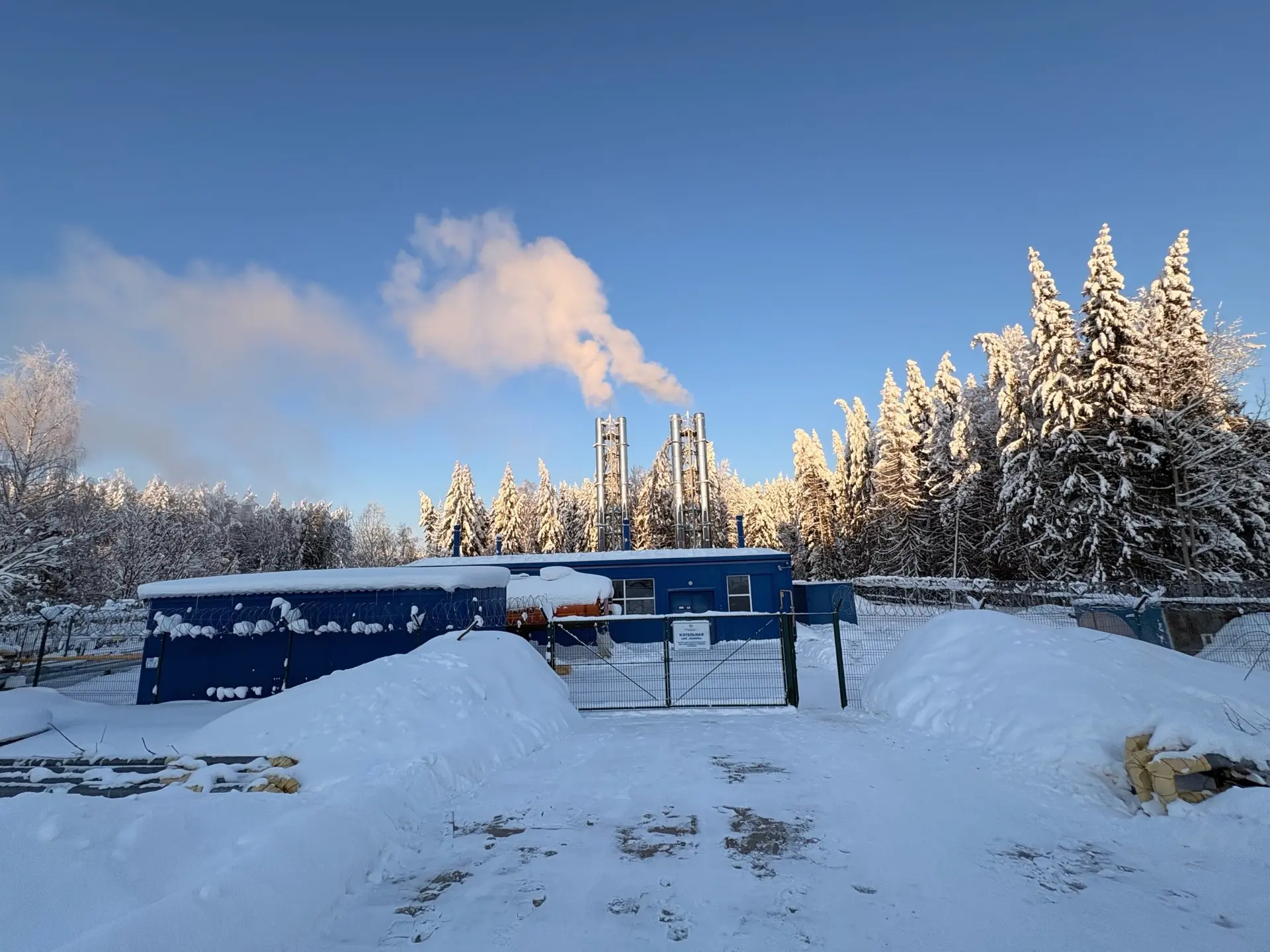 Котельная БМК в селе Зеленец: современное газовое тепло