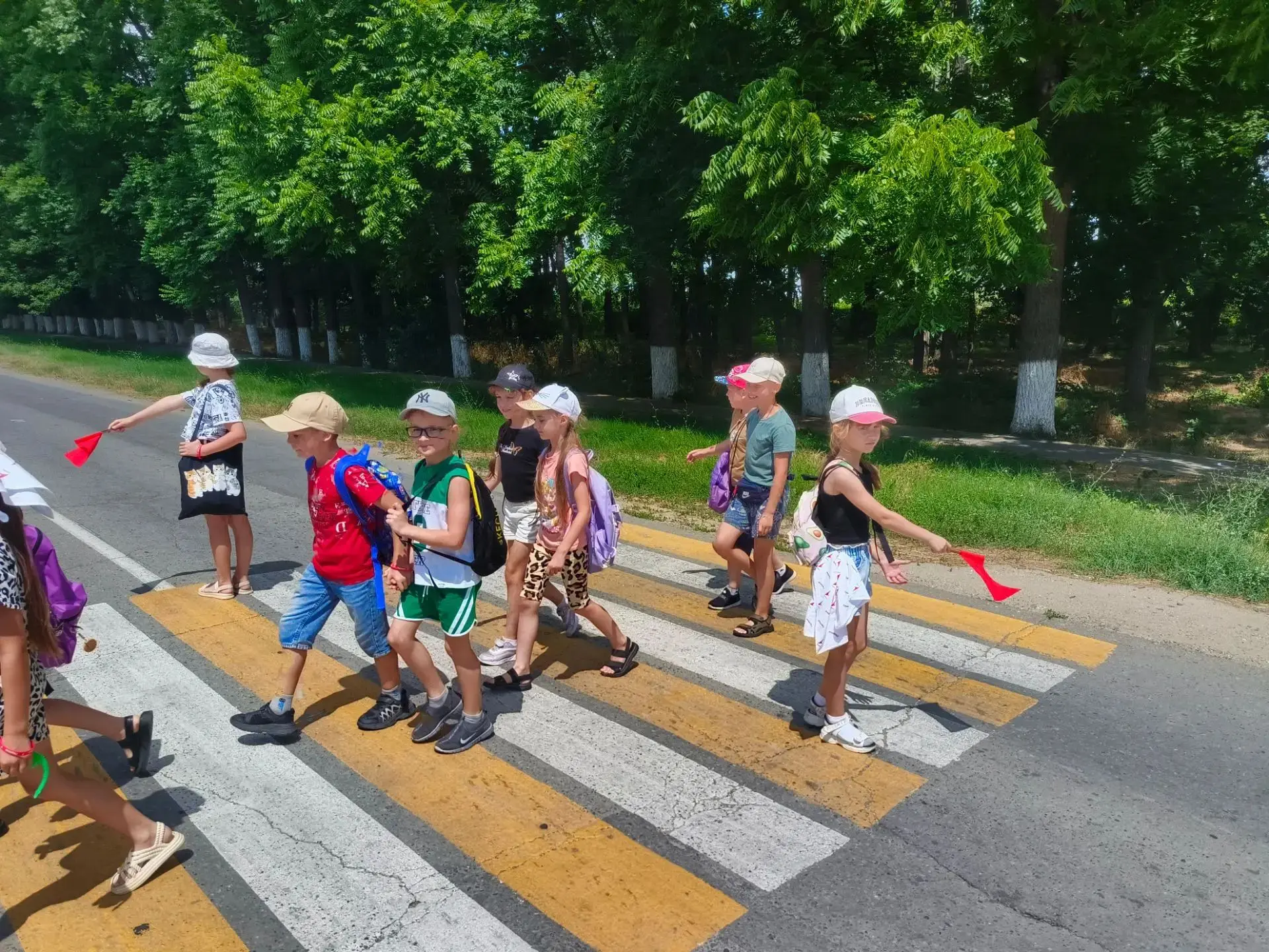 6 отряд. Прогулка в парк Прибрежный