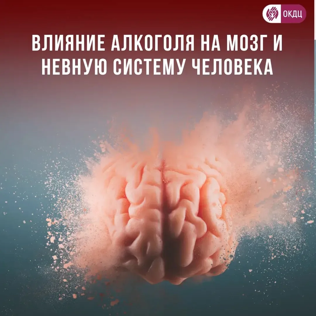 🔉Влияние алкоголя на мозг и нервную систему человека