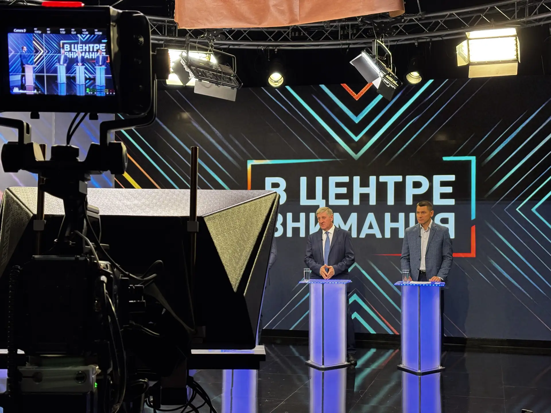 Генеральный директор предприятия «Вода Донбасса» Андрей Григорьев принял участие в прог...