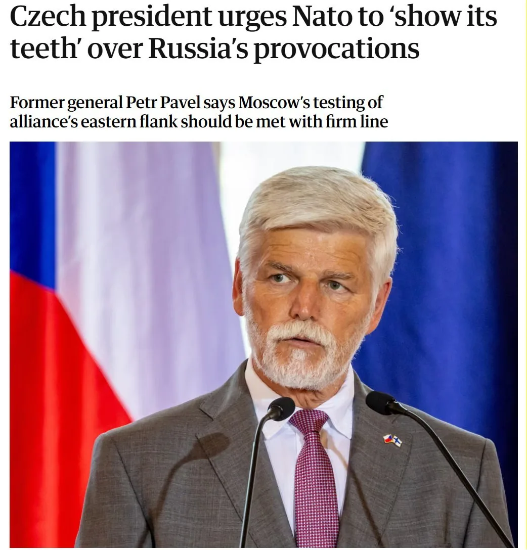 🇨🇿🇷🇺 Президент Чехии призвал отключить Россию от интернета