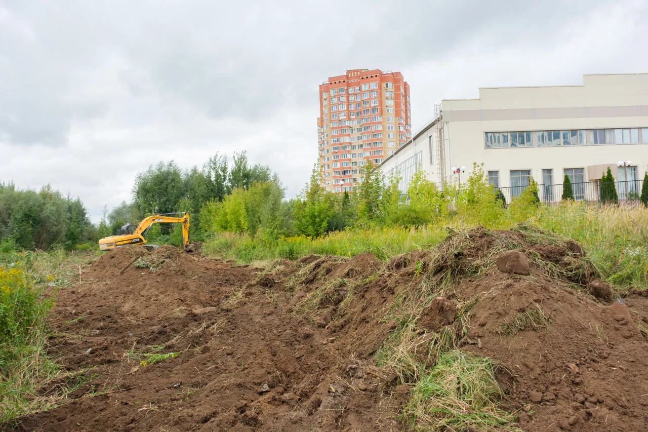 ✅ Приступили к работам по строительству объездной дороги в микрорайоне 4А