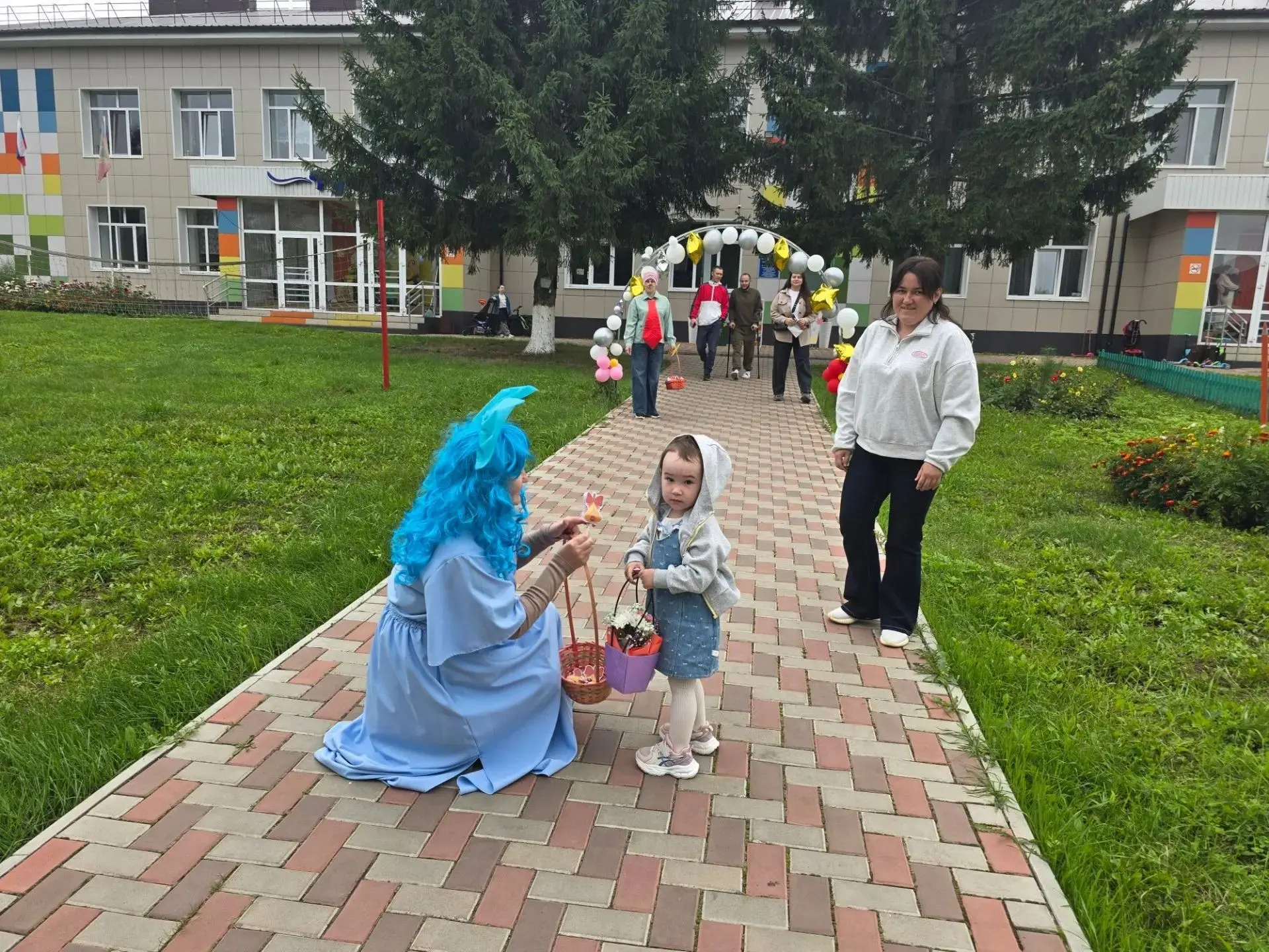 С Днём знаний! Как мы начали учебный год с Буратино и Мальвиной**
