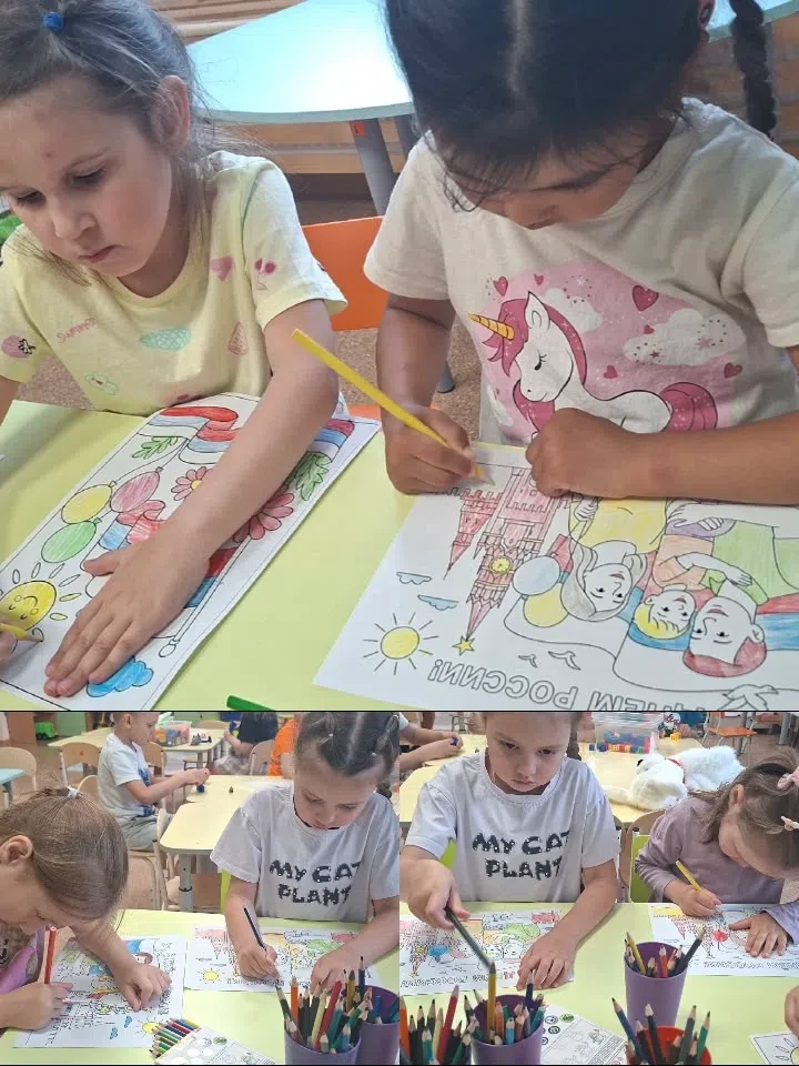 С любовью к России с малых лет! В группе "Фантазёры" (Братская) в преддверии главного государственно