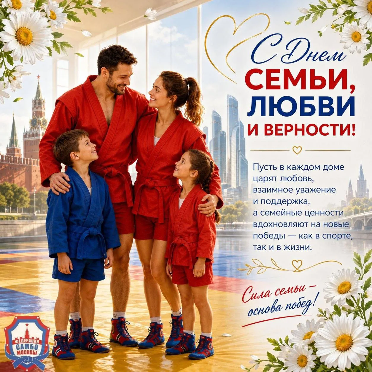В этот светлый праздник хочется пожелать нашей школе самбо оставаться той самой «кузниц...