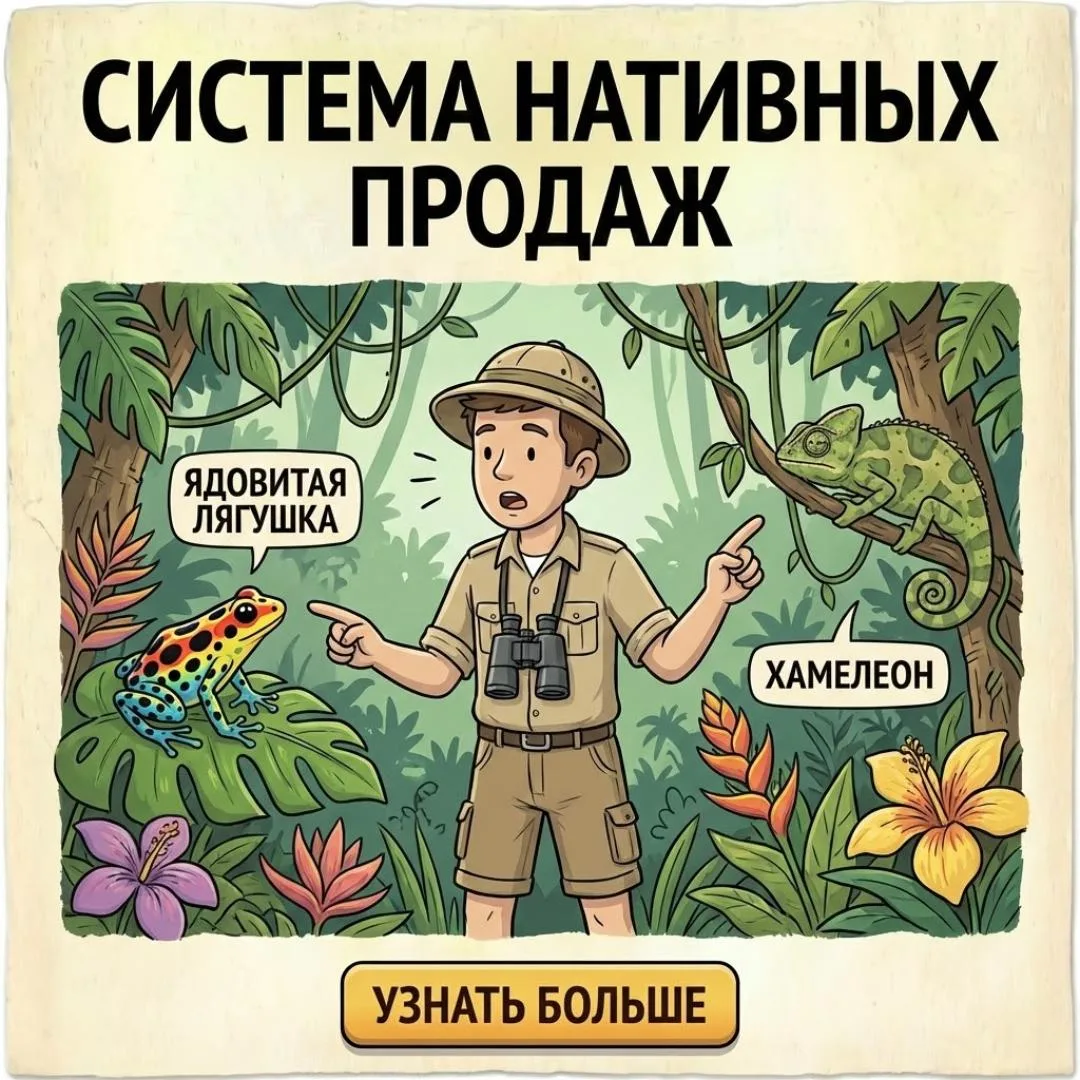 👉 Почему от продающих постов в вашем канале шарахаются  В дикой природе есть такой закон: если ты яр