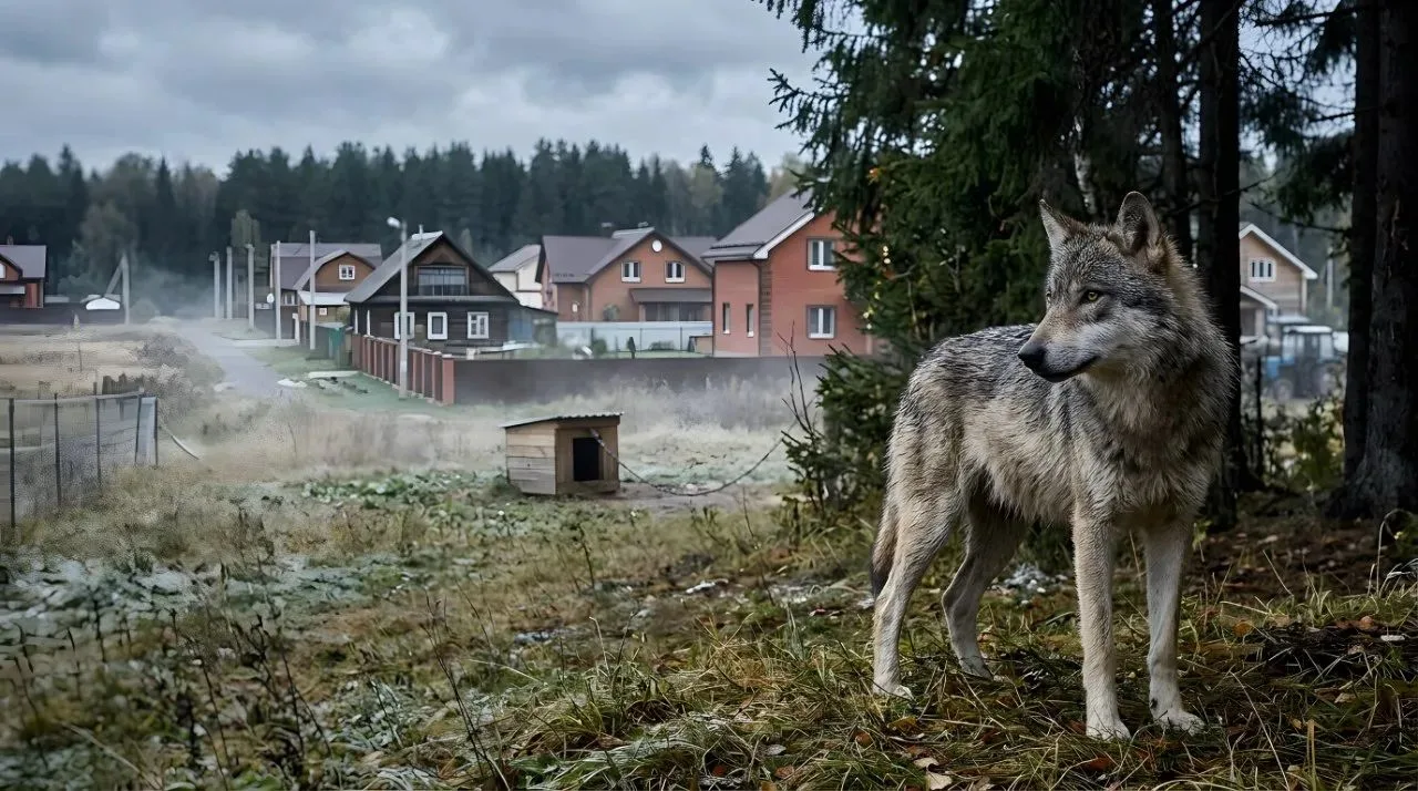🐺 Волки в Тюмени перестают бояться людей