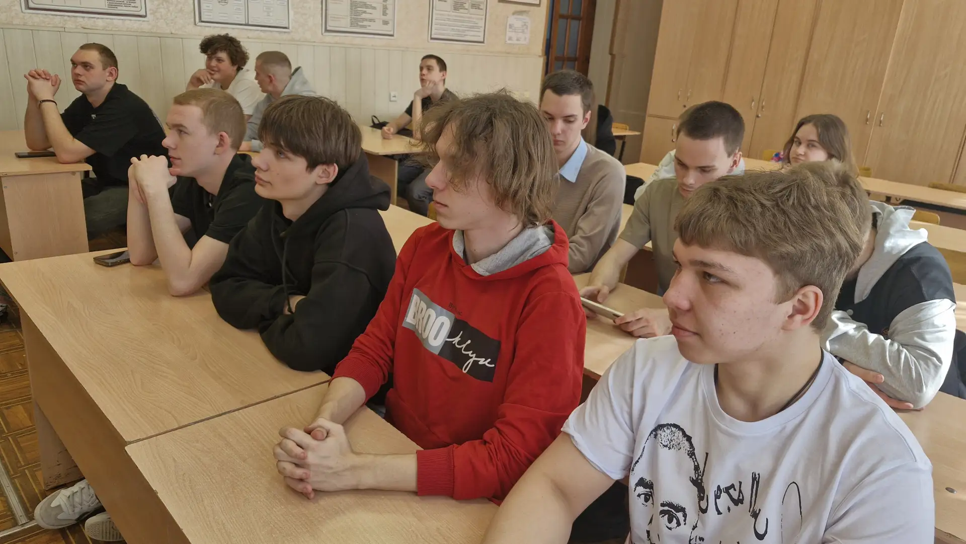 12 марта 2026г. с группами второкурсников специальности «Строительство железных дорог, путь и путево