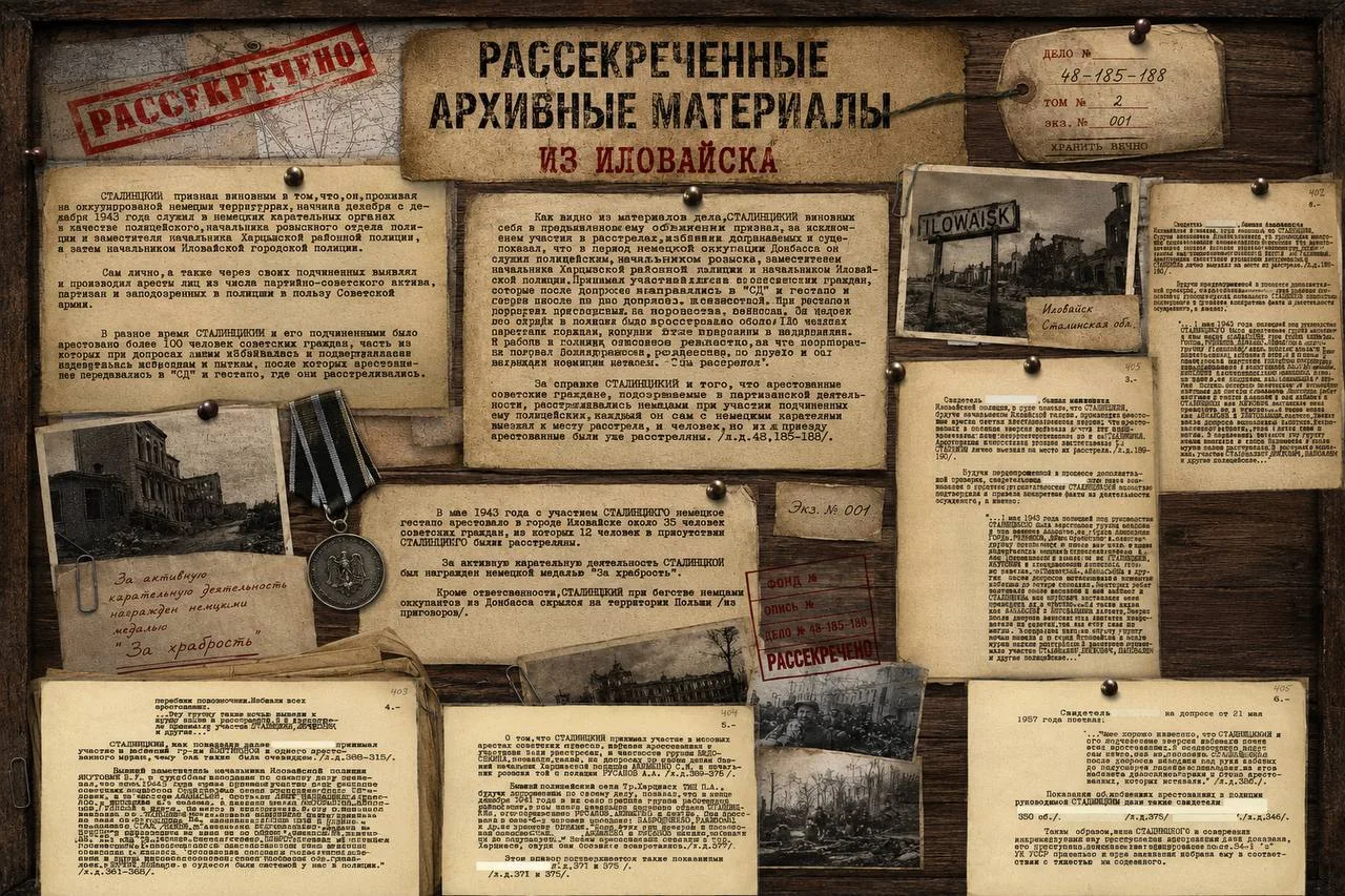 🪖 УФСБ России по Донецкой Народной Республике рассекретила документы карателя на терри...