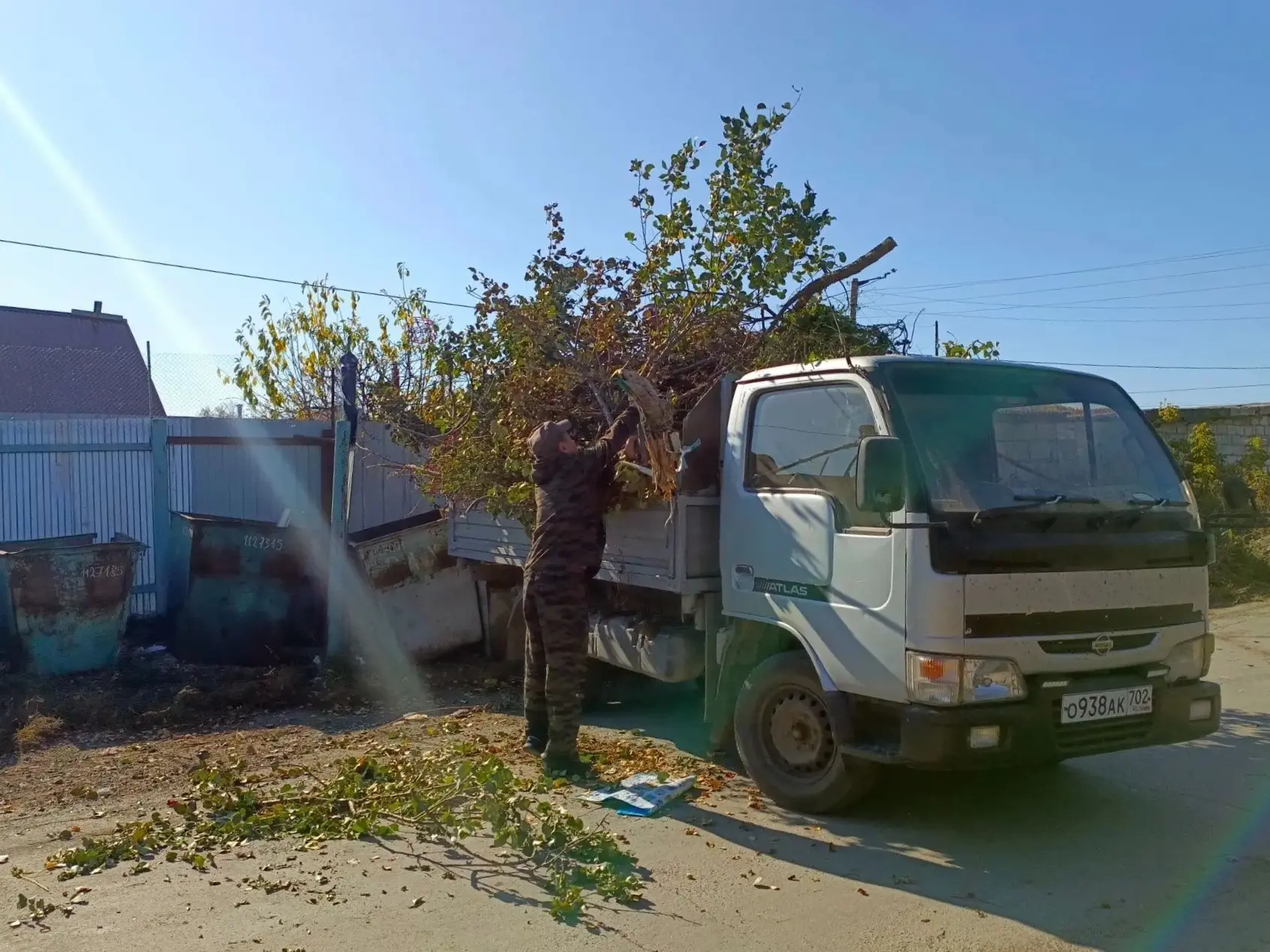 Чистота родного населённого пункта начинается с каждого из нас