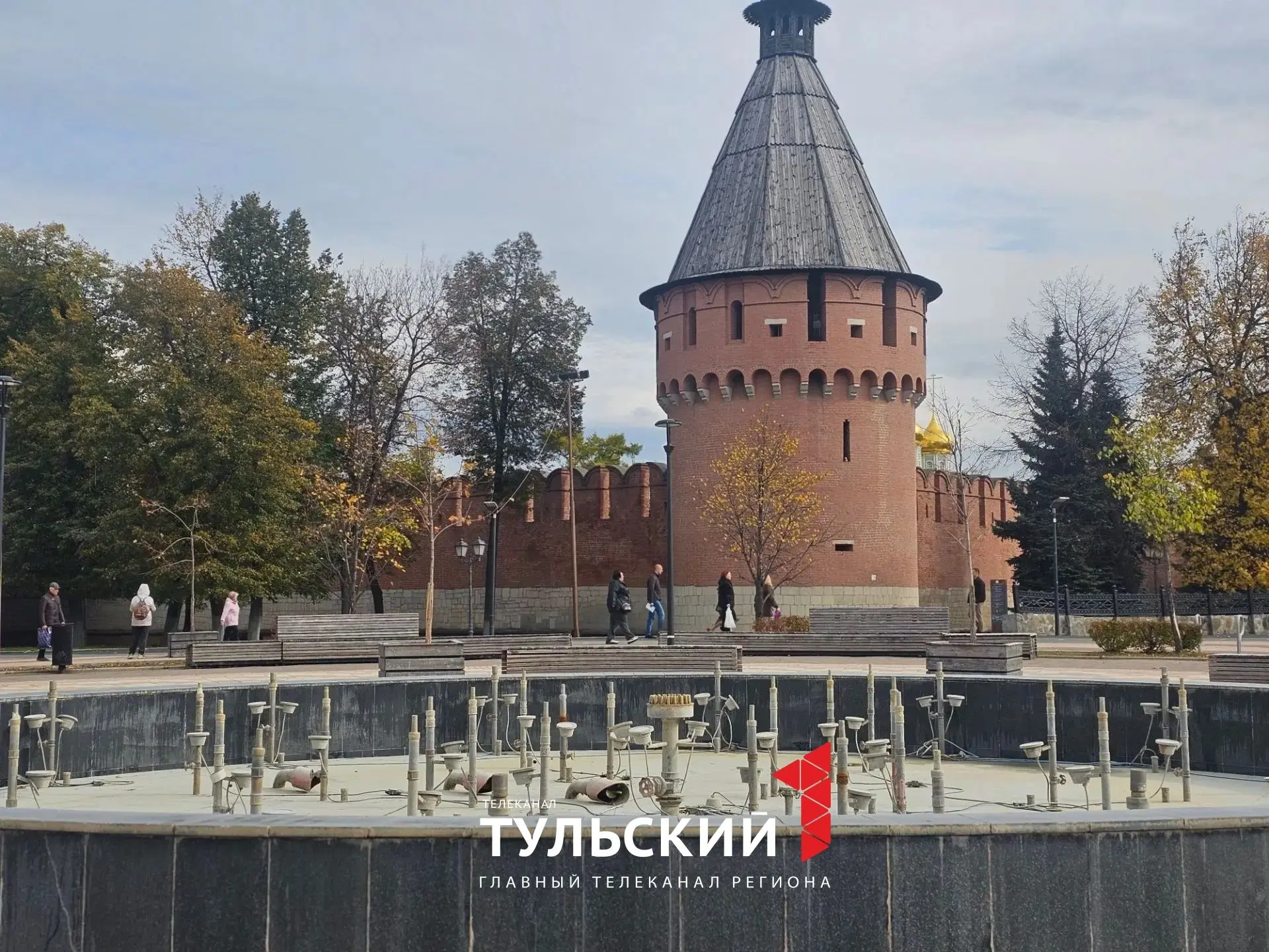 💧 В Туле завершился сезон работы фонтанов