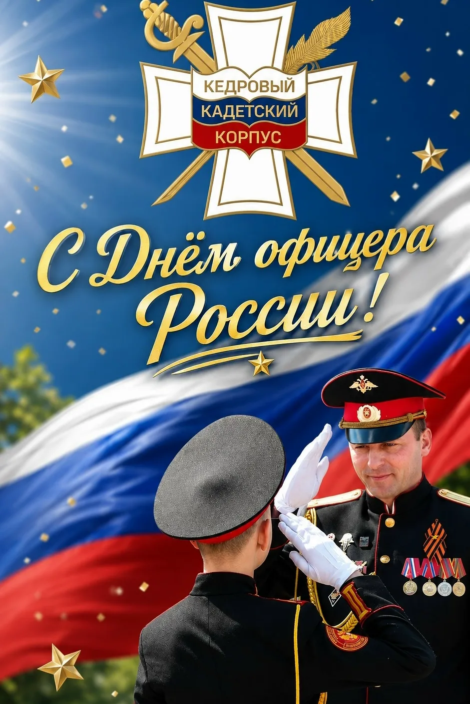 ⭐Уважаемые офицеры Кедрового кадетского корпуса!
