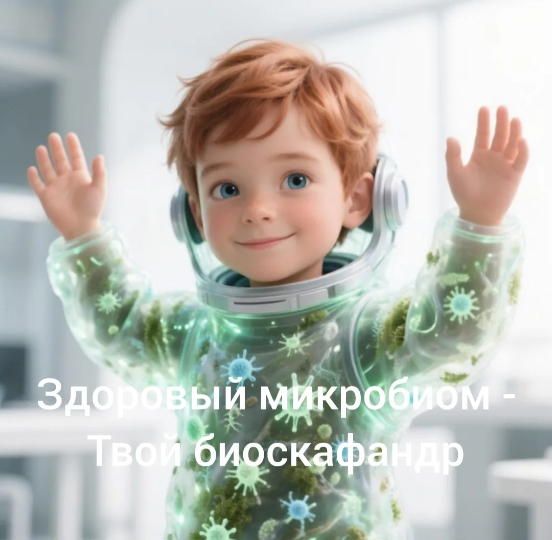 Детям я объясняю  так: - Вы бегаете, прыгаете, и в этой жизни вас защищает биоскафандр ...