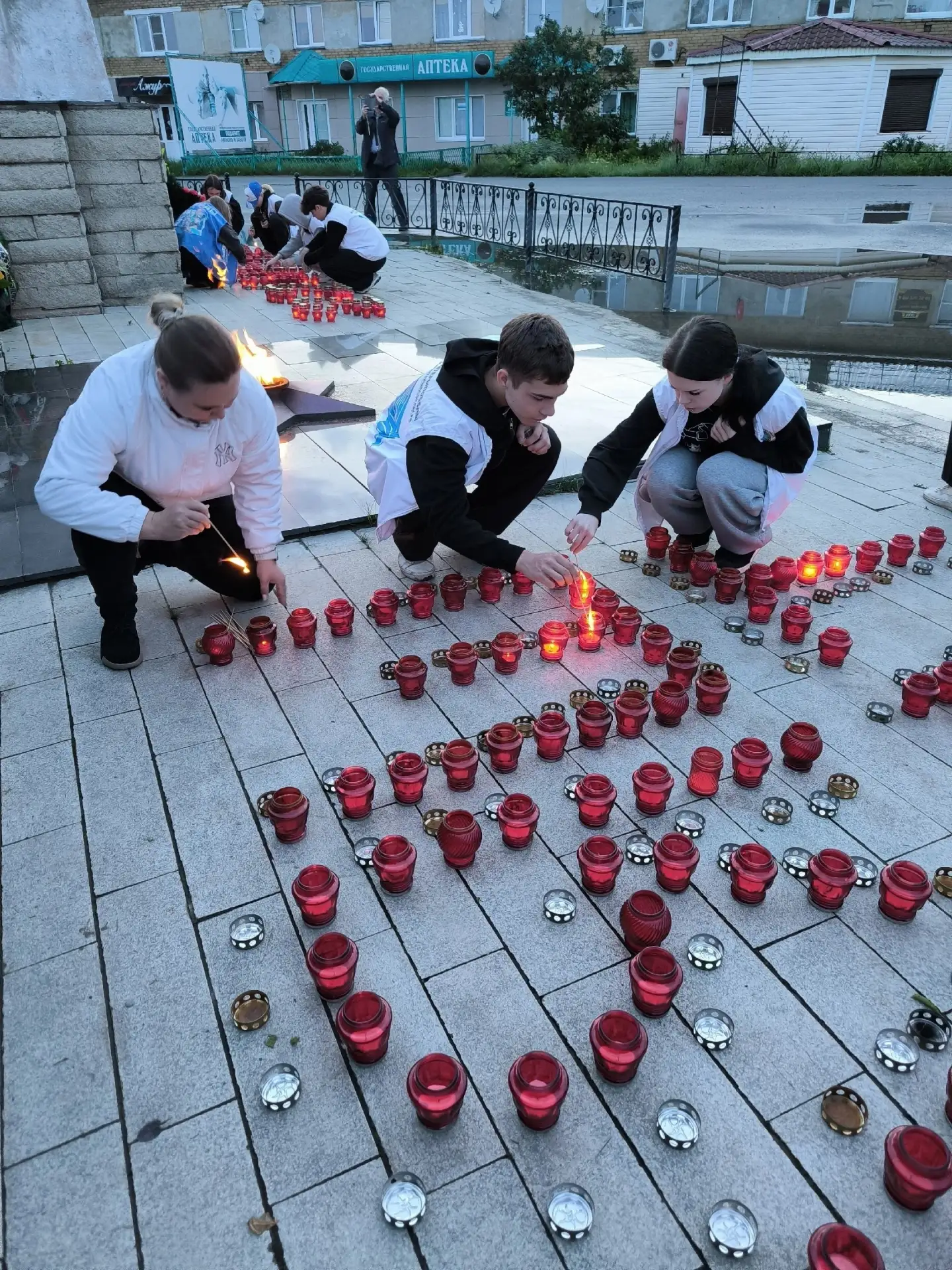 22 июня. 4 утра. Аргаяш помнит.

В самую короткую ночь года, в предрассветной тишине,  мы собрались 