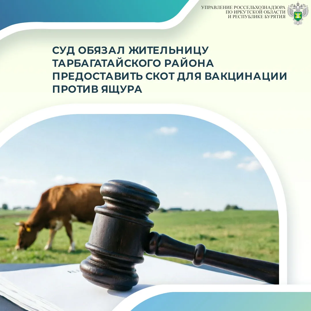 Тарбагатайский районный суд Республики Бурятия вынес заочное решение по иску Управления...
