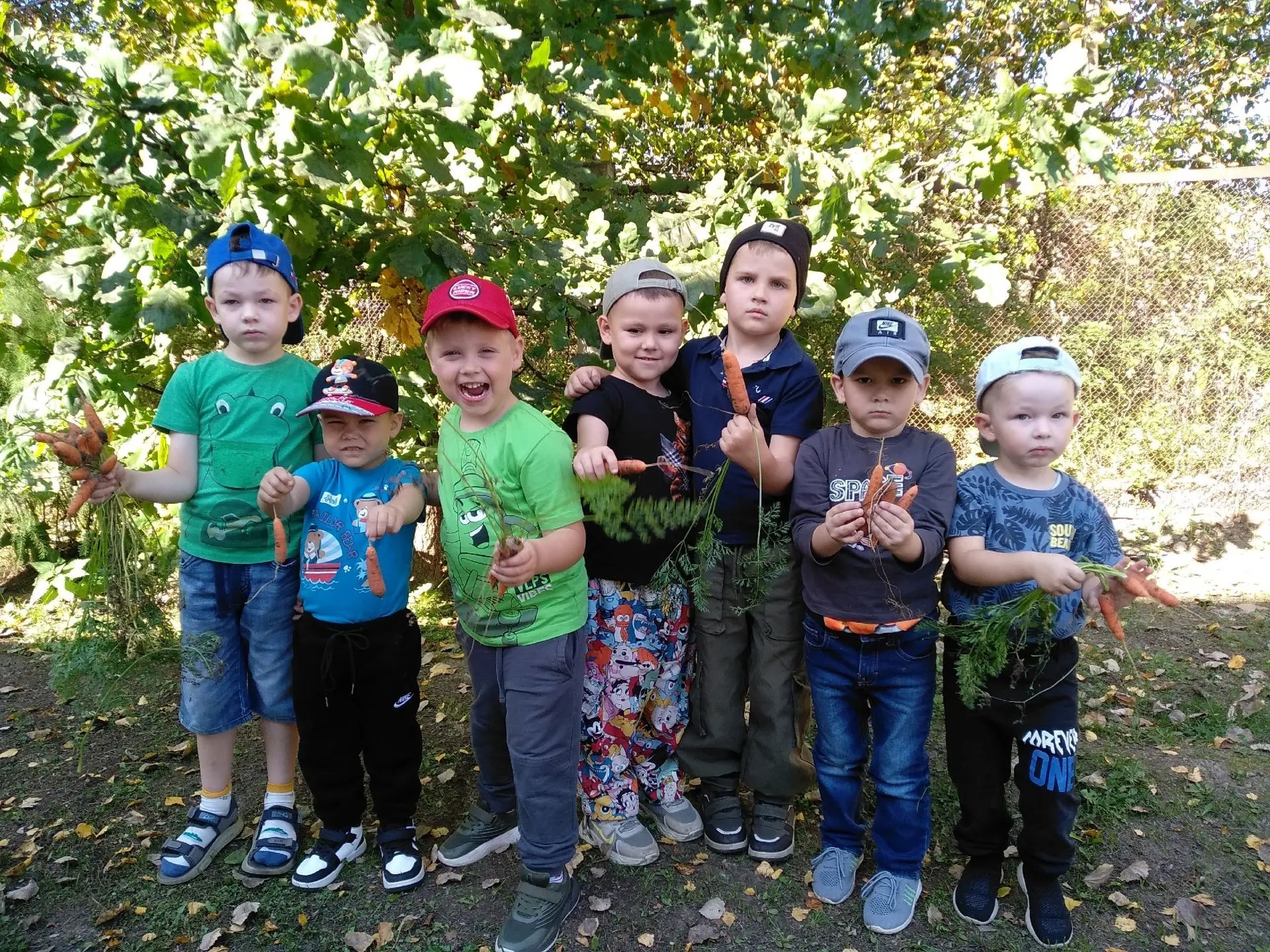 Маленькие агрономы собрали  урожай! 👶🥕