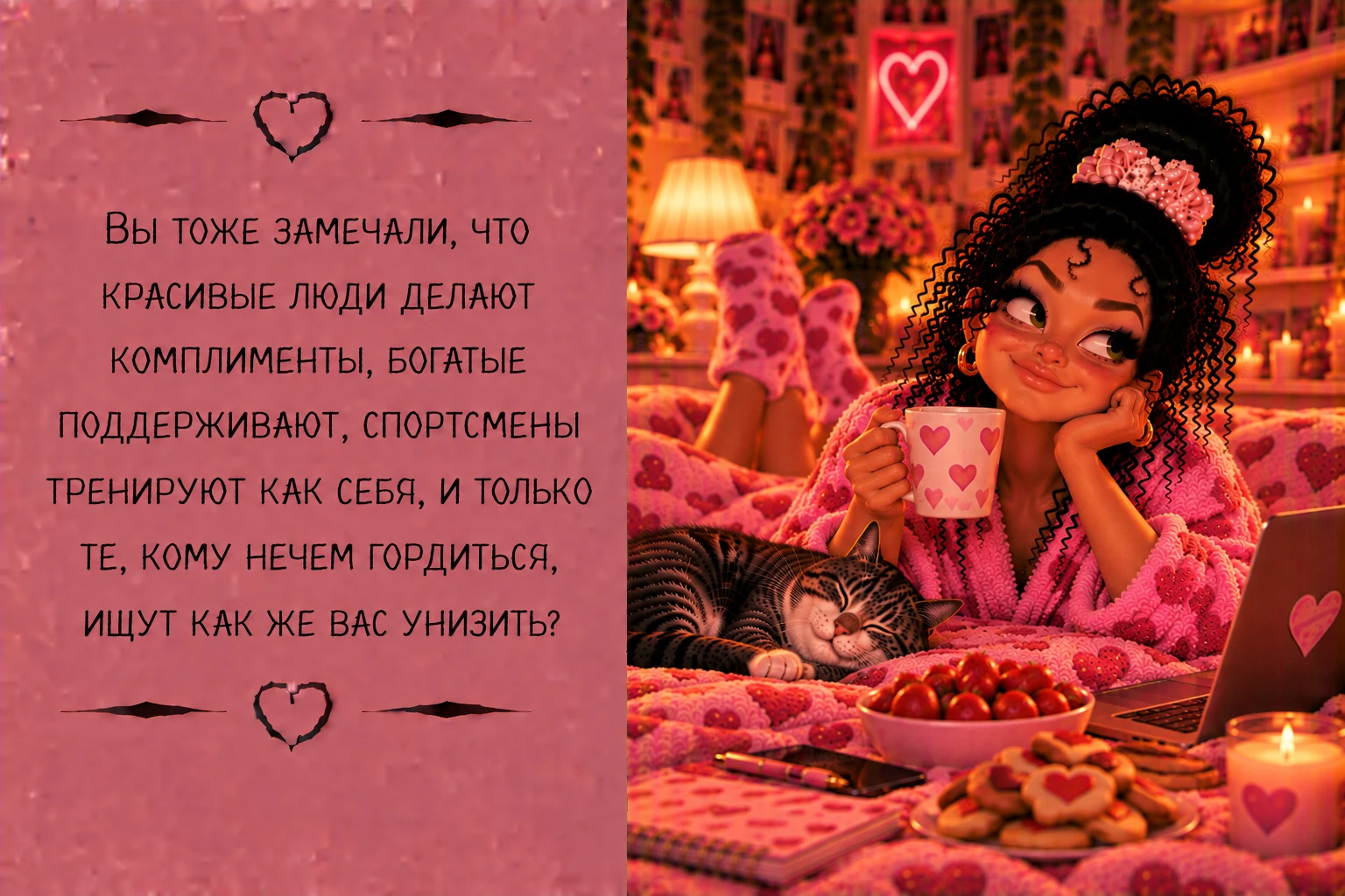 Барышня в халате | Психология с юмором
