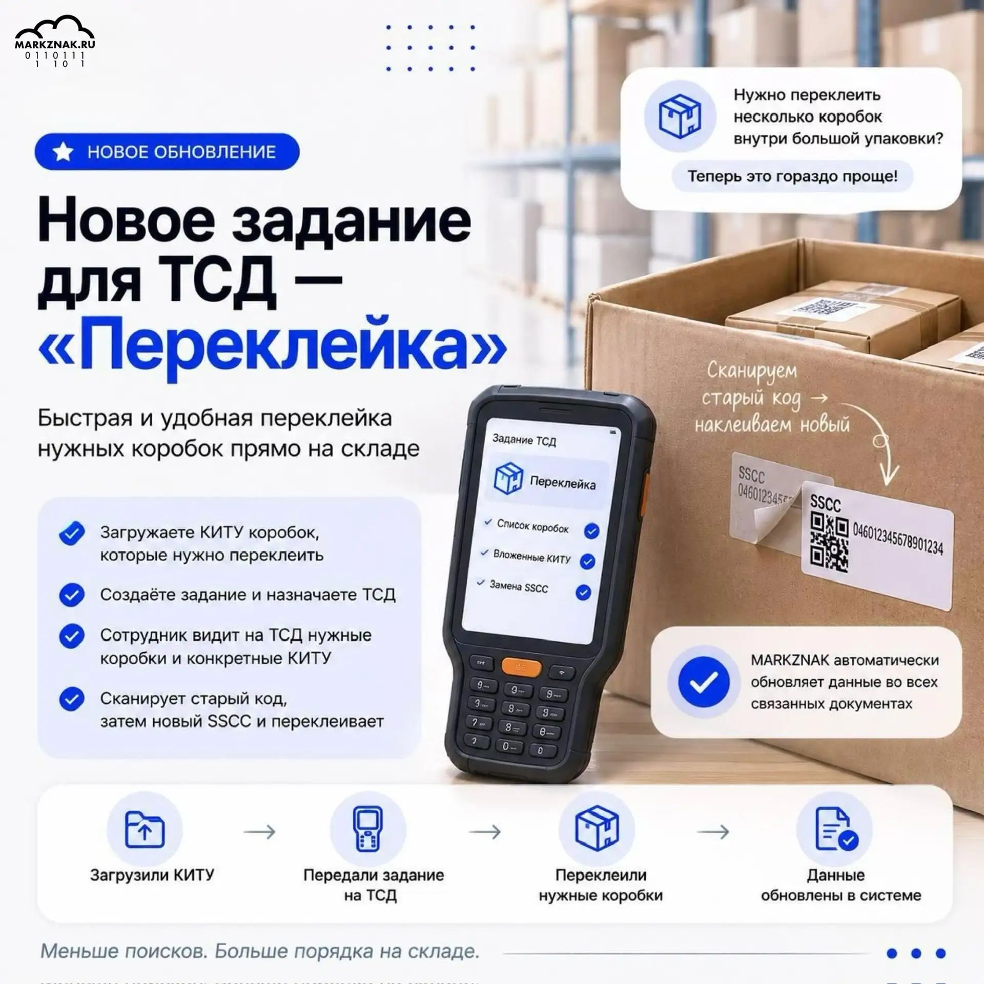 📦 Нужно переклеить несколько коробок внутри большой упаковки? Теперь для этого есть от...