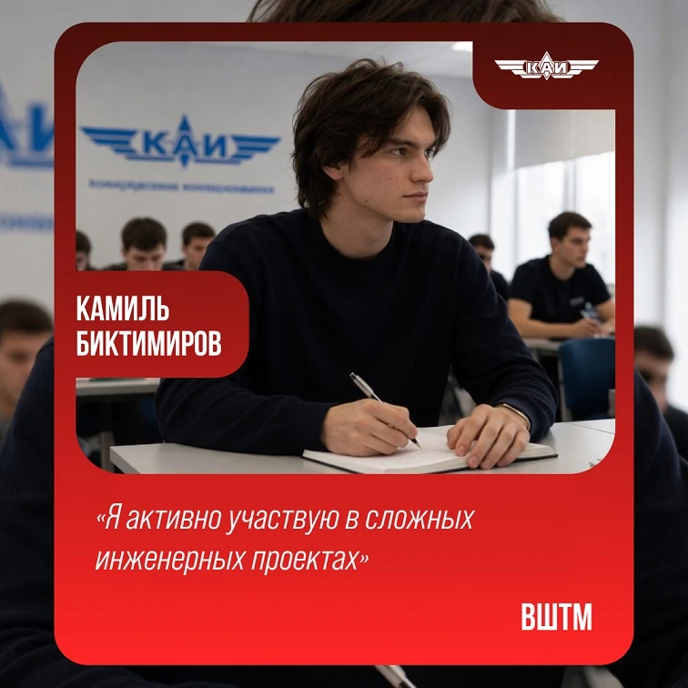 📌 Рубрика #КАИстыПроКАИ, в которой студенты честно делятся тем, как КНИТУ-КАИ меняет и...