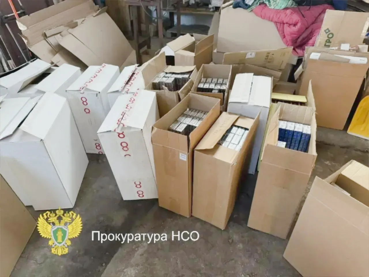 ⚡В Татарске прокуратура выявила в торговой точке контрафактный табак
