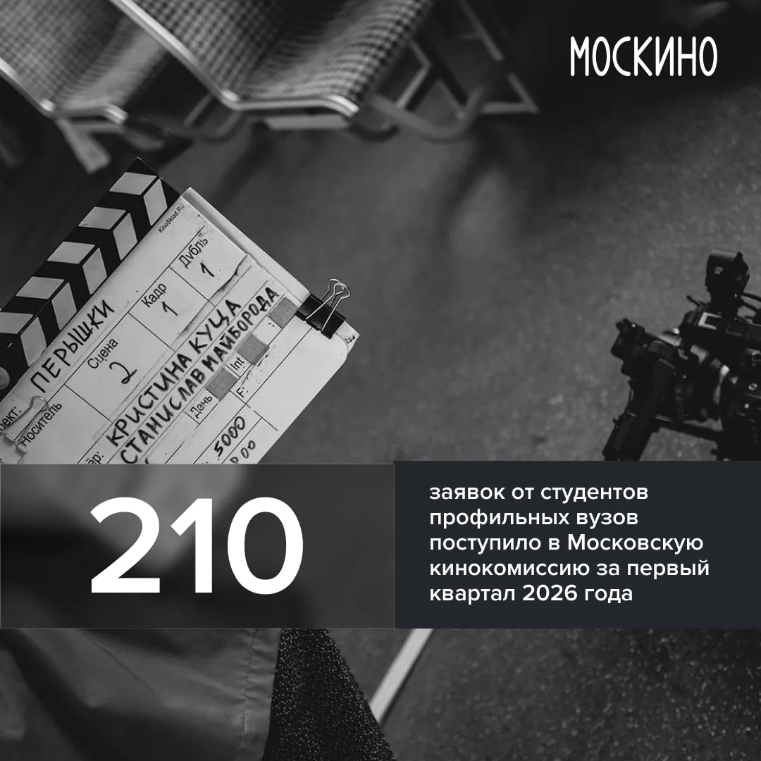 Московская кинокомиссия: зеленый свет будущим режиссерам! 🎬