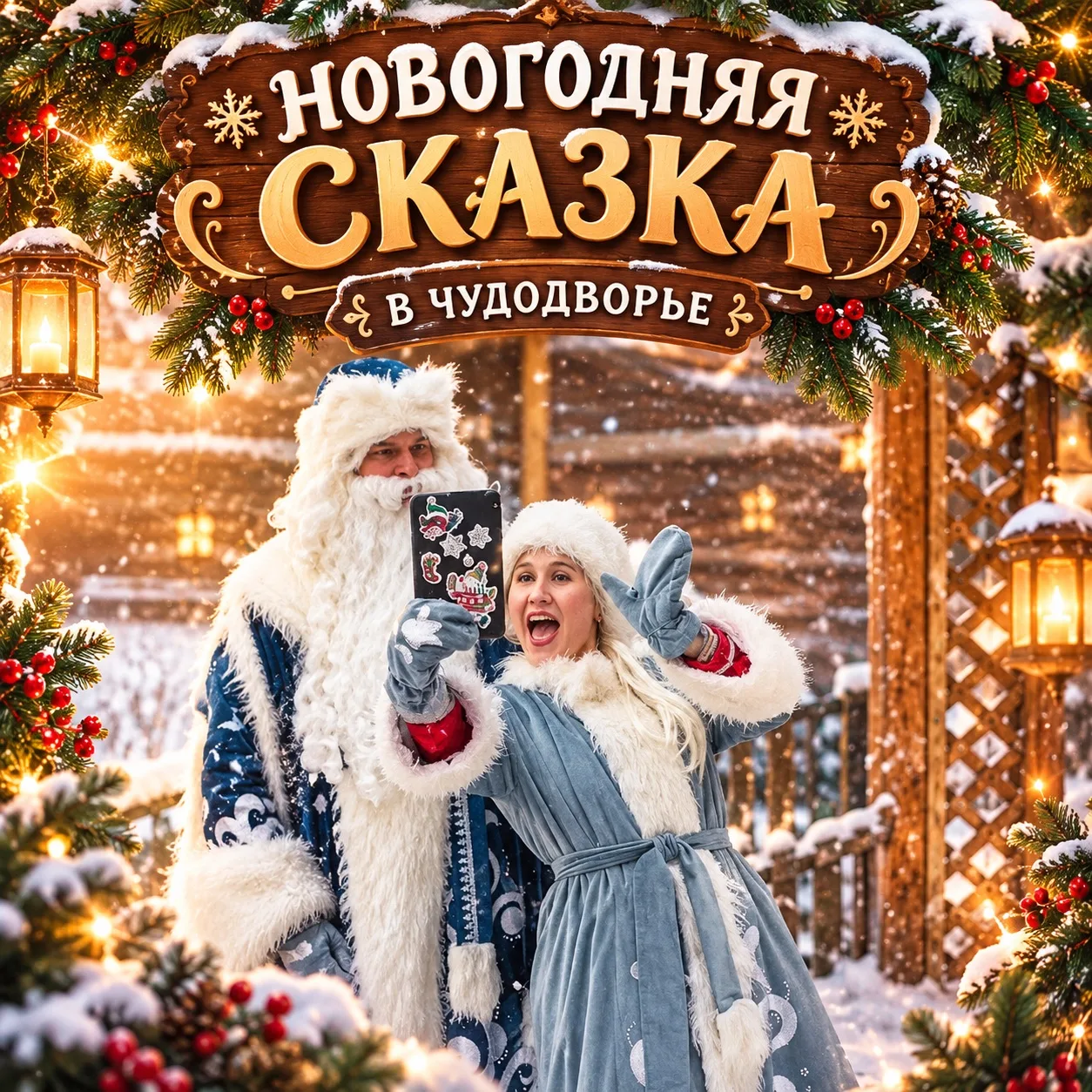 🎄 НОВОГОДНЯЯ СКАЗКА В ЧУДОДВОРЬЕ 🎄