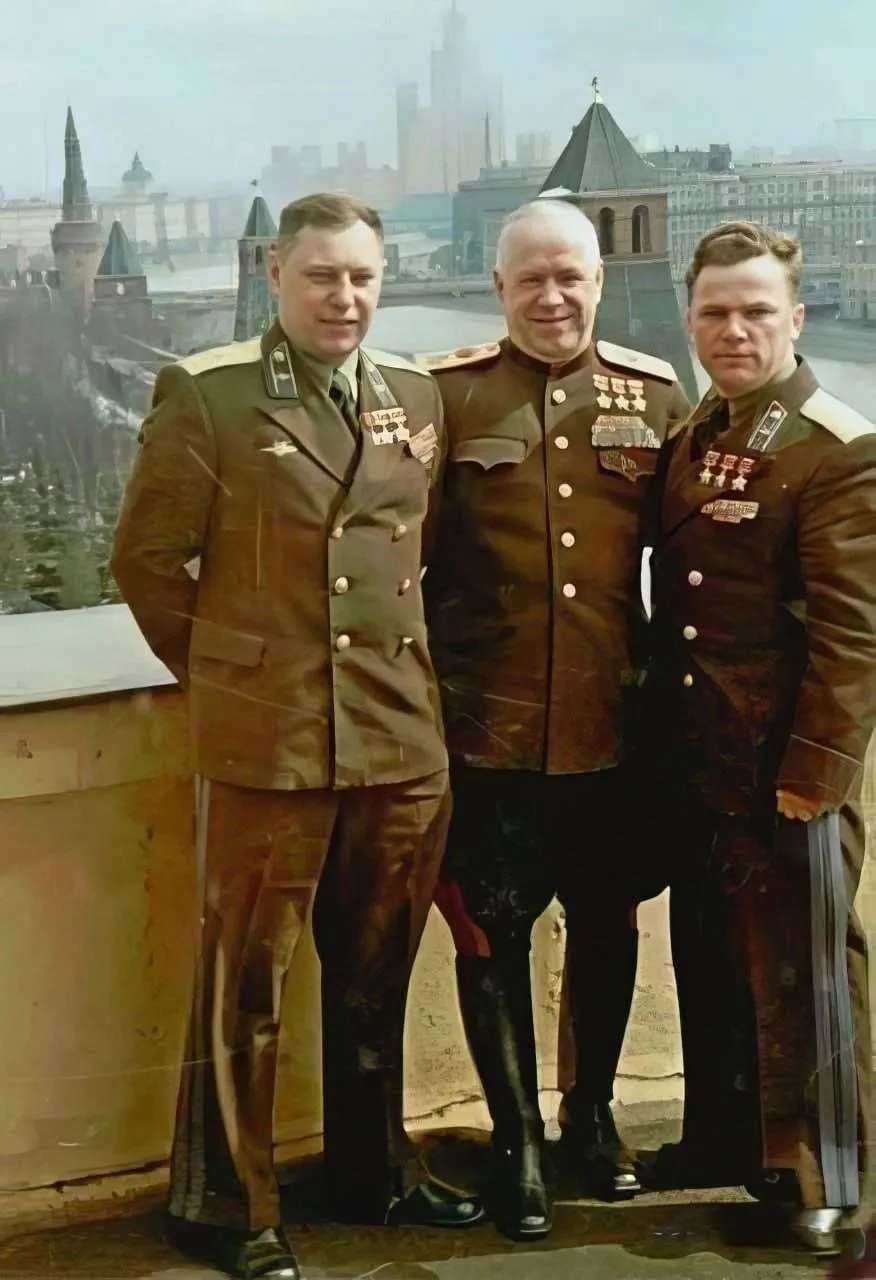 Три богатыря советской армии: легендарная встреча в Кремле.