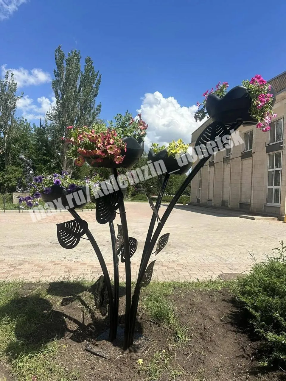Смотрим обновочку в донецком Парке кованых фигур и на бульваре Пушкина