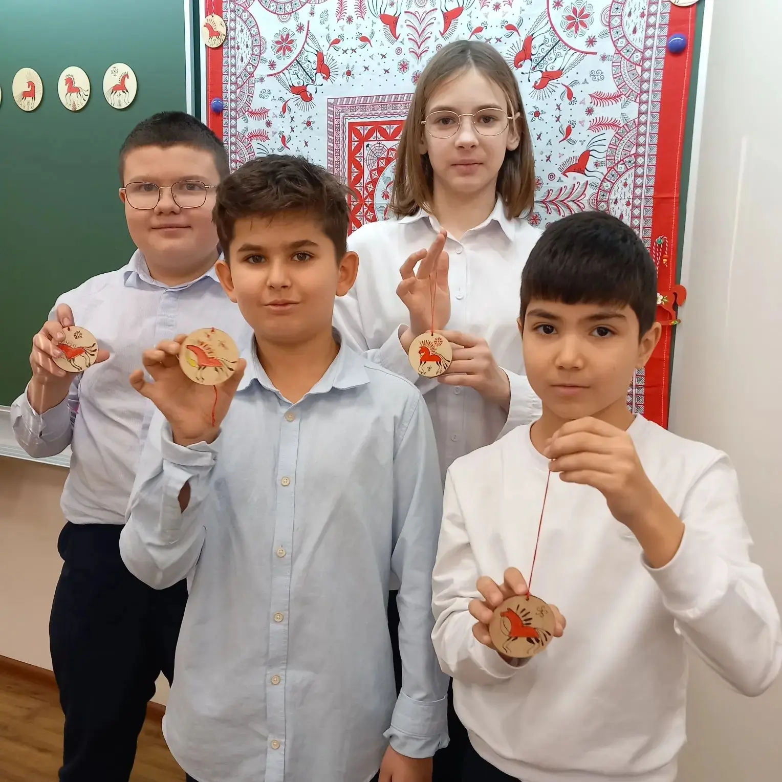 🎨 В рамках годового проекта «Душа России» для детей, родителей и молодых педагогов при непосредствен